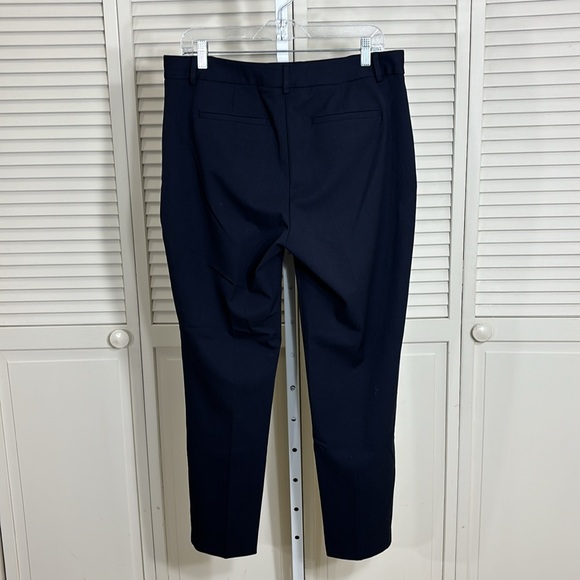 NWT Reiss Joanne Slim Navy Blue Trouser Pants Size 10 Regular - Picture 8 of 13